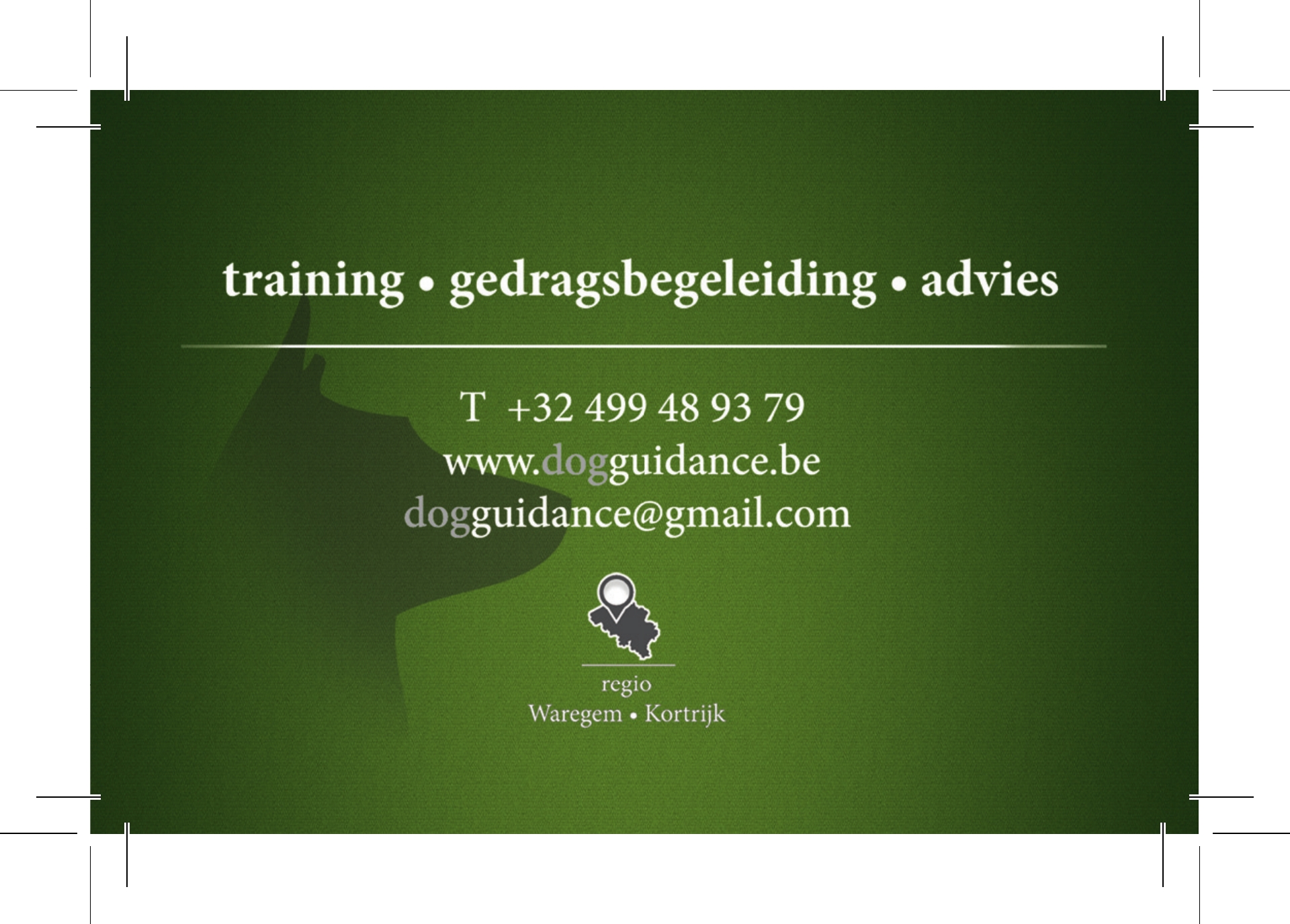 hondentrainers Waregem | DogGuidance - Hondeninstructeur Matthias Michiels
